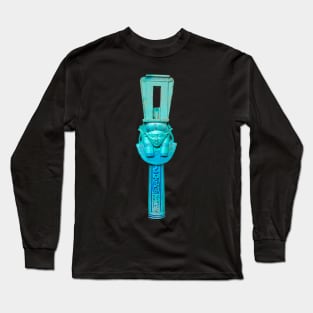 Egyptian Faience Sistrum Long Sleeve T-Shirt